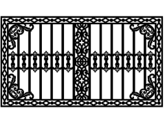 File mẫu cnc hàng rào mẫu đẹp đơn giản