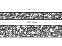 File mẫu cnc lan can mẫu họa tiết phong cách 2 diện tích xây dựng