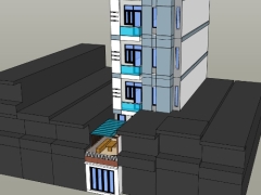 File mẫu nhà phố 5 tầng kt 3.2x12.5m