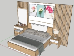 File model sketchup nội thất phòng ngủ