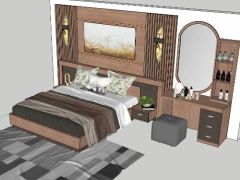 File model su nội thất phòng ngủ 2020