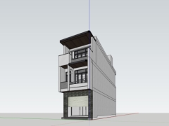 File nhà ở 3 tầng 4.5x20m su