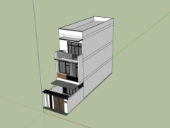 File nhà ở 3 tầng 5x20m