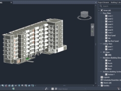 File revit 2016 trường đại học 7 tầng 16.5x65m (kiến trúc +mặt bằng)