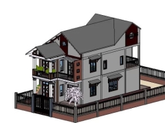 File revit mẫu nhà phố 2 tầng kích thước xây dựng 7x17m