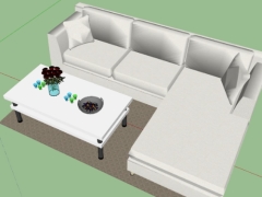 File sketchup nội thất ghế sofa cho phòng khách