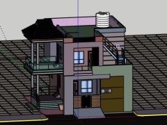 File su việt nam nhà ở 2 tầng 9x9m đẹp