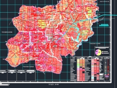 File tài liệu cad quy hoạch sử dụng đất thị xã chơn thành - bình phước đến năm 2030