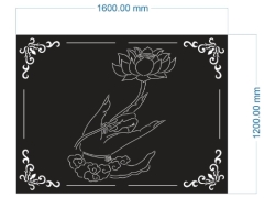 File thiết kế cnc bàn tày sen
