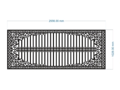 File thiết kế cnc hàng rào đẹp tháng 8