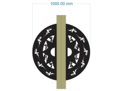 File thiết kế cnc trống đồng cổng