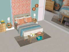 File thiết kế nội thất phòng ngủ đơn giản mới phong cách