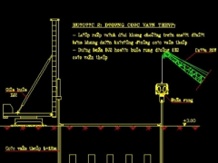 File tổng hợp các bản vẽ bằng Autocad dành cho việc phục vụ thi công cầu