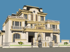 File villa cổ điển 3 tầng miễn phí