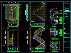 Fill cad modul thiết kế cầu thang theo modul kích thước 3.1x1.5