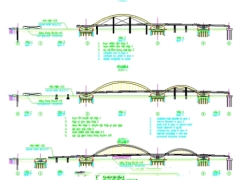 Full bản vẽ thi công số liệu thiết kế cầu vòm