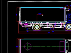 Full bản vẽ thiết kế mẫu xe xe tải FUSO FI