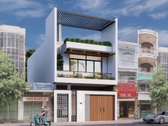 Full hồ sơ KT-KC-ĐN nhà phố 2 tầng 1 tum 7.15x19.65m