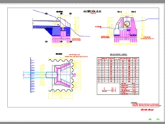 Full hồ sơ nâng cấp vĩa hè quốc lộ 13 (Mặt bằng+Chi tiết phui đào+trắc dọc+trắc ngang+cửa xả+van ngăn triều+hố ga+biện pháp thi công+biển báo an toàn giao thông...)