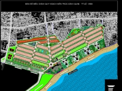 Full hồ sơ quy hoạch khu đô thị du lịch biển Phan thiết-TP. Phan Thiết - Bình Thuận (Kiến trúc+giao thông+điện+cấp thoát nước+thông tin+san nền)
