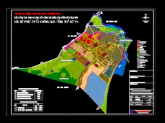 Full hồ sơ quy hoạch khu đô thị trấn Liên Hương-Tuy Phong- Bình Thuận (Kiến trúc+giao thông+điện+cấp thoát nước+thông tin+san