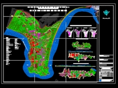 Full hồ sơ quy hoạch khu trung tâm phường Mũi Né - TP. Phan Thiết - Bình Thuận((Kiến trúc+giao thông+điện+cấp thoát nước+thông tin+san nền)