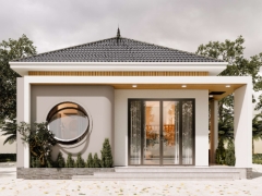 Full hồ sơ thiết kế 1 tầng 8x16m