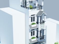 Full hồ sơ thiết kế kỹ thuật thi công triển khai, nội thất nhà phố 5 tầng 3.9x9.4m