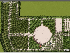 Full thiết kế hệ thống tưới cây tự động công viên Rạch Tra