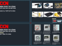 Giải pháp thi công sửa chữa kết cấu bê tông