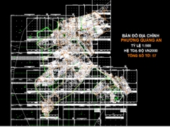 Hồ sơ bản đồ địa chính phường quảng an, quận tây hồ, tỷ lệ 1:200 - hệ tọa độ vn2000