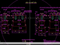 Hồ sơ bản vẽ cầu treo 1 nhịp 156m đầy đủ có kinh phí