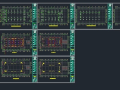 Hồ sơ bản vẽ file bản vẽ thi công chùa đăng pháp 21x53m