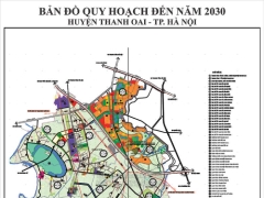 Hồ sơ bản vẽ Quy hoạch huyện Thanh Oai thành phố Hà Nội