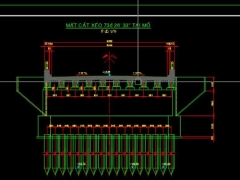 Hồ sơ cầu dầm giản đơn 12.5m cải tiến dul b=9m