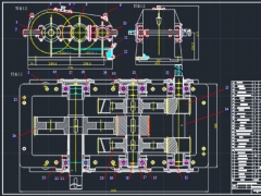 Hồ sơ hộp giảm tốc phân đôi