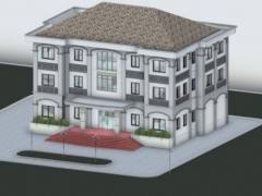 Hồ sơ mẫu bản vẽ revit mẫu kho bạc nhà nước