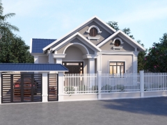 Hồ sơ mẫu biệt thự mái thái 12.5mx15.9m