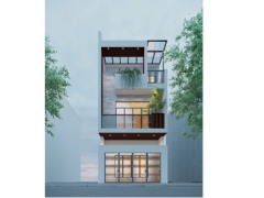 Hồ sơ mẫu nhà ở phố 3 tầng kiểu mới 5x16m
