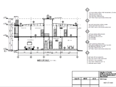 Hồ sơ mẫu nhà phố 2 tầng 5x18.4m miễn phí