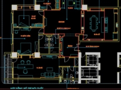 Hồ sơ mẫu thi công nội thất căn hộ tòa chung cư hơn 200m2