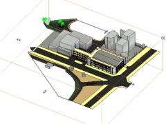 Hồ sơ model 3dthiết kế file revit tòa nhà Sơn Nam 3 tầng 2 hầm 32x82m(kiến trúc+kết cấu+giao thông)