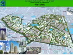file cad quy hoạch thành phố Hà Nội,quy hoạch phân khu đô thị H1-3,Hồ sơ quy hoạch H1-3 hà nội,quy hoạch đô thị file autocad