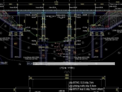 Hồ sơ thi công cầu dầm chữ i – cầu 3 nhịp, l=15m, b=9,5m