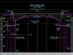 Hồ sơ thi công cầu vòm bản l=35m b=18m