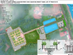 Hồ sơ thiết kế cải tạo các hạng mục Nghĩa trang liệt sĩ mặt trận Tu Vũ - tỉnh Phú Thọ