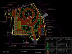 Hồ sơ thiết kế Công viên cây xanh (S=953,4m2)