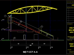 Hồ sơ thiết kế khán đài PVF 3000 chỗ (Kiến trúc và Kết cấu đầy đủ chi tiết)