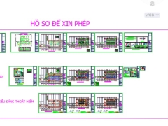 Hồ sơ thiết kế MEPF tòa nhà 3 tầng 2 hâm 32x82m (cấp thoát nước+cấp điện+chữa chát+điều hòa thông giố)