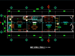 Hồ sơ thiết kế nhà phố 3 tầng hiện đại 5x15m tại Đà Nẵng